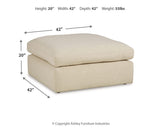 Elyza Oversized Accent Ottoman