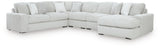 Stupendous 5-Piece Sectional with Chaise