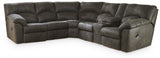 Tambo 2-Piece Reclining Sectional with Recliner Set