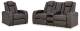 Fyne-Dyme Power Reclining Loveseat and Recliner