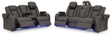 Fyne-Dyme Power Sofa and Loveseat