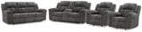 Frohn Reclining Sofa and Loveseat and 2 Recliners
