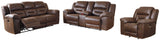 Stoneland Power Reclining Sofa, Loveseat and Recliner Set