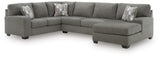 Clarington 3-Piece Sectional with Chaise