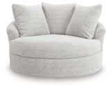 Cuddle Plush 3-Piece Sectional, Chair and Ottoman