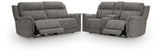 Next-Gen DuraPella Performance Fabric Dual Power Reclining Sofa and Loveseat