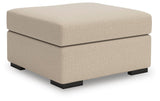 Rosewood Oversized Accent Ottoman