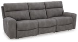 Next-Gen DuraPella Performance Fabric Dual Power Reclining Sofa and Loveseat