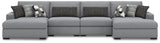 Bealton 4-Piece Sectional with Double Chaise