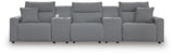 Modmax II 5-Piece Power Reclining Sectional with Consoles