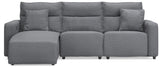 Westbridge 3-Piece Reclining Sofa Chaise