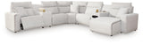 Modmax II 7-Piece Power Reclining Sectional with Chaise and Audio Console