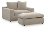 Maxton Heights Oversized Chair and Ottoman