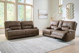 Beckley Place Power Reclining Sofa and Loveseat