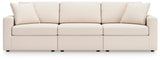 Solstice Pillar Peak Sectional Sofa, Loveseat and Recliner