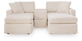 Modmax Pillar Peak Sectional Sofa and Loveseat