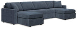 4-Piece Sectional with Ottoman