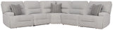 Parkly Place 5-Piece Power Reclining Sectional