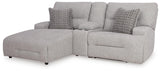 Parkly Place 3-Piece Power Reclining Sectional Sofa with Chaise