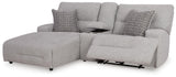 Parkly Place 3-Piece Power Reclining Sectional Sofa with Chaise