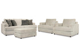 Soletren Sofa, 2 Chairs, and Ottoman