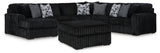 Nightfall 4-Piece Sectional and Ottoman