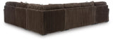 Midnight-Madness 4-Piece Sectional with Chaise
