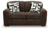 Midnight-Madness Sofa and Loveseat
