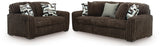 Midnight-Madness Sofa and Loveseat