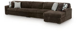 Midnight-Madness 3-Piece Sectional with Chaise