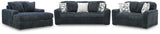 Midnight-Madness Sofa, Loveseat and Oversized Chaise