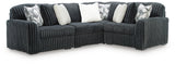 Midnight-Madness 4-Piece Sectional