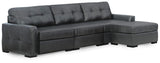 Brindley Pier 3-Piece Sectional with Ottoman