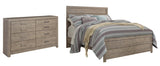 Culverbach Panel Bed with Dresser
