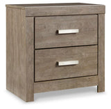 Culverbach Panel Bed with Nightstand