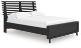 Danziar Slat Panel Bed