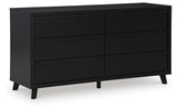 Danziar Panel Bed, Dresser and Nightstand