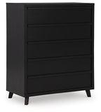 Danziar Panel Bed, Dresser, Mirror and Chest
