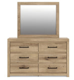 Brozmont Panel Bed, Dresser and Mirror