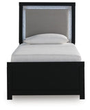 Maeling Upholstered Panel Bed