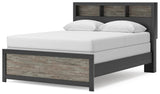 Broachmyn Bookcase Panel Bed