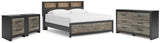 Broachmyn Panel Bed, Dresser and 2 Nightstands