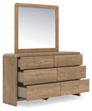 Gramburg Panel Bed, Dresser and Mirror
