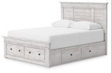 Makidern Panel Bed with Storage