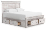 Makidern Panel Bed with Storage