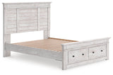 Makidern Panel Storage Bed