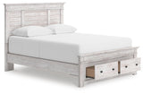 Makidern Panel Storage Bed