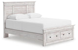 Makidern Panel Storage Bed