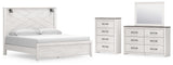 Gerridan Panel Bed, Dresser, Mirror and Chest