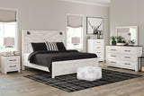 Gerridan Panel Bed, Dresser, Mirror, Chest and 2 Nightstands